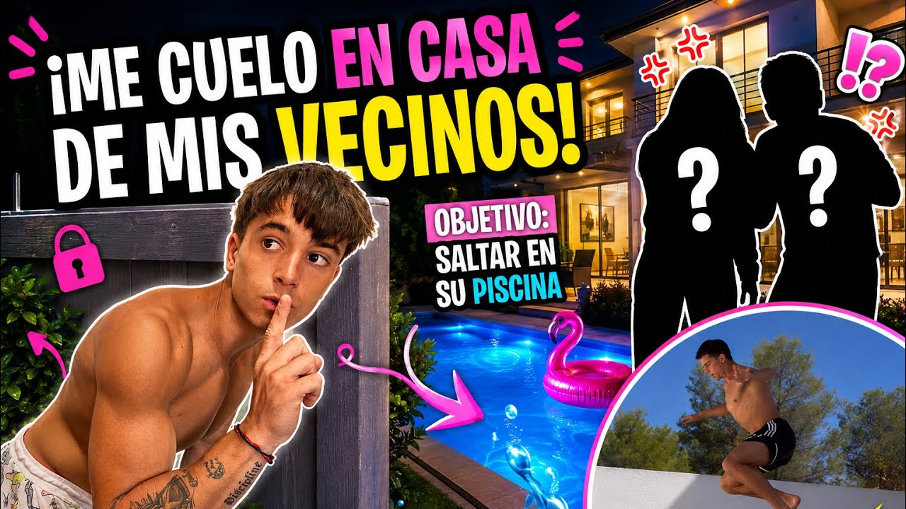 😨NO DEBER&Iacute;A HABER HECHO ESTO EN LA CASA DE MIS VECINOS...😱