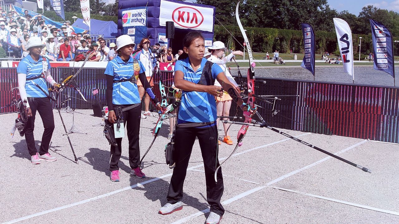 Korea v India – recurve women team gold | Wroclaw 2013 Archery World Cup stage 4