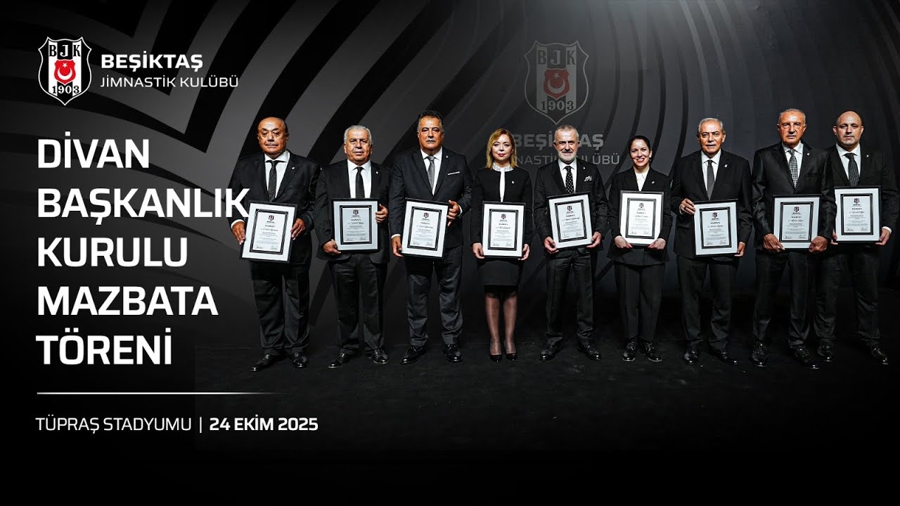Divan Başkanlık Kurulu Mazbata T&ouml;reni