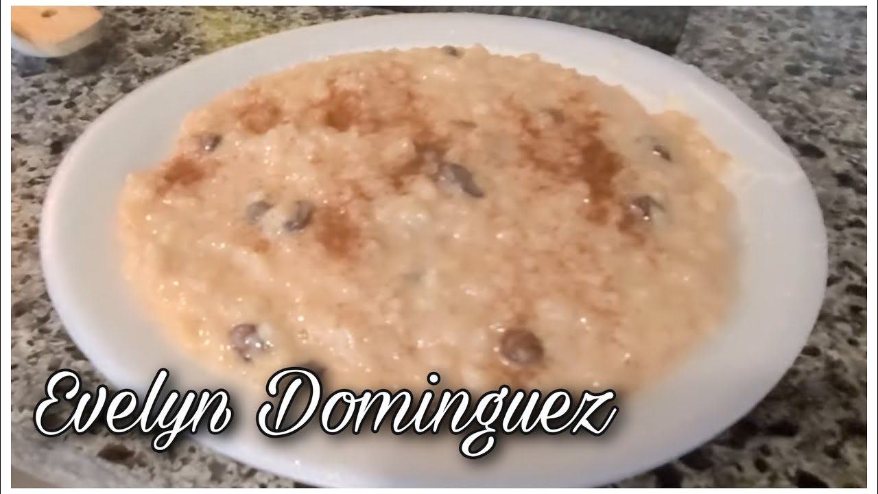 Arroz con Dulce sin tener que remojar el arroz Paso A Paso