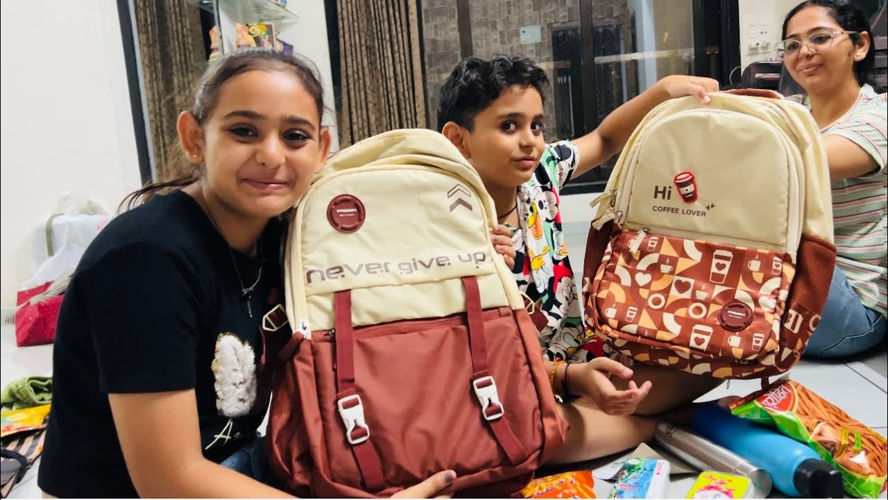 School Shopping Vlog🫶&hearts;️#kashishpatel #netrapatel #schoollife #shoppingvlog #newvlog #viralvlogs