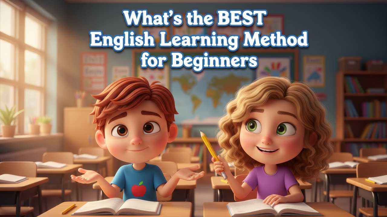 What's the BEST English Learning Method for Beginners