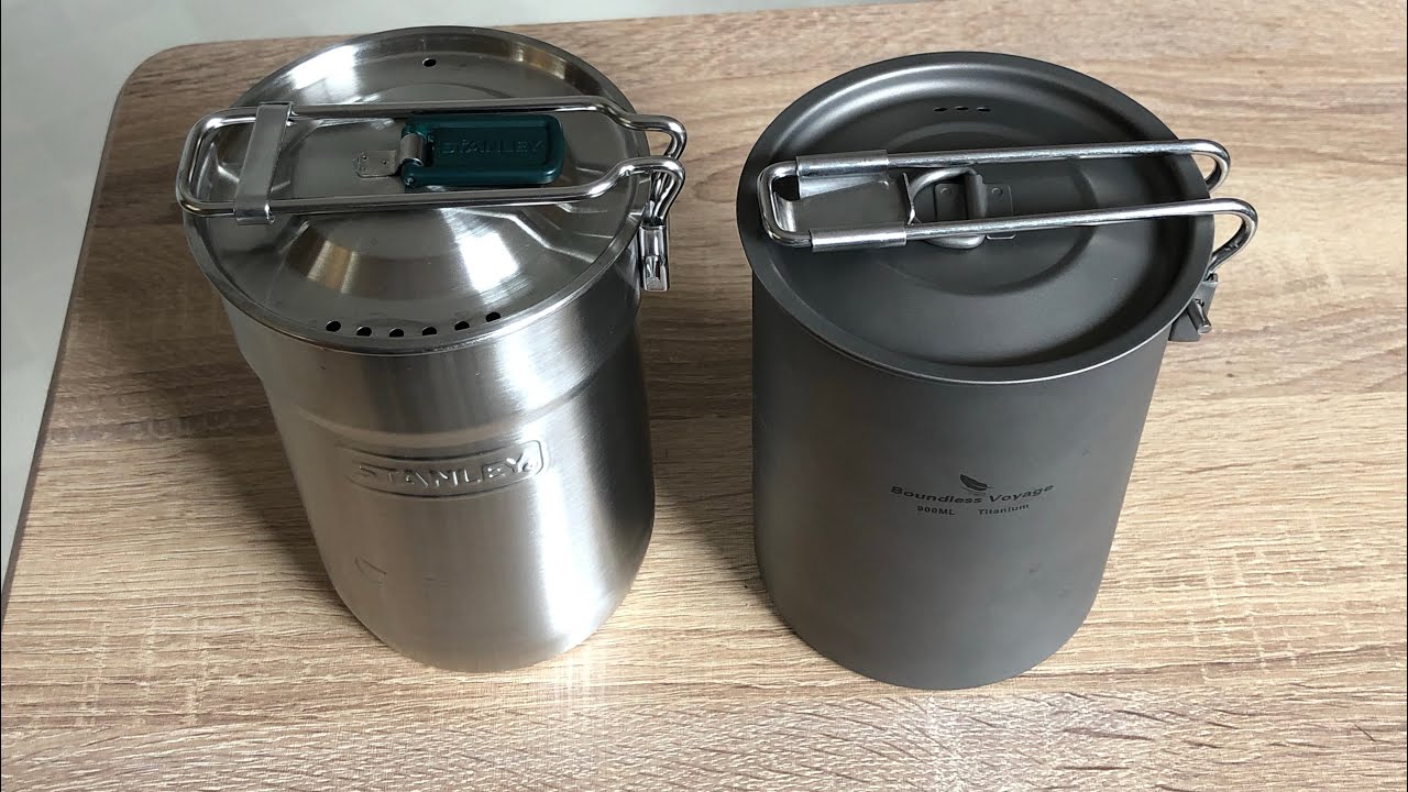 Stanley adventures cook set and boundless voyage titanium pot first look