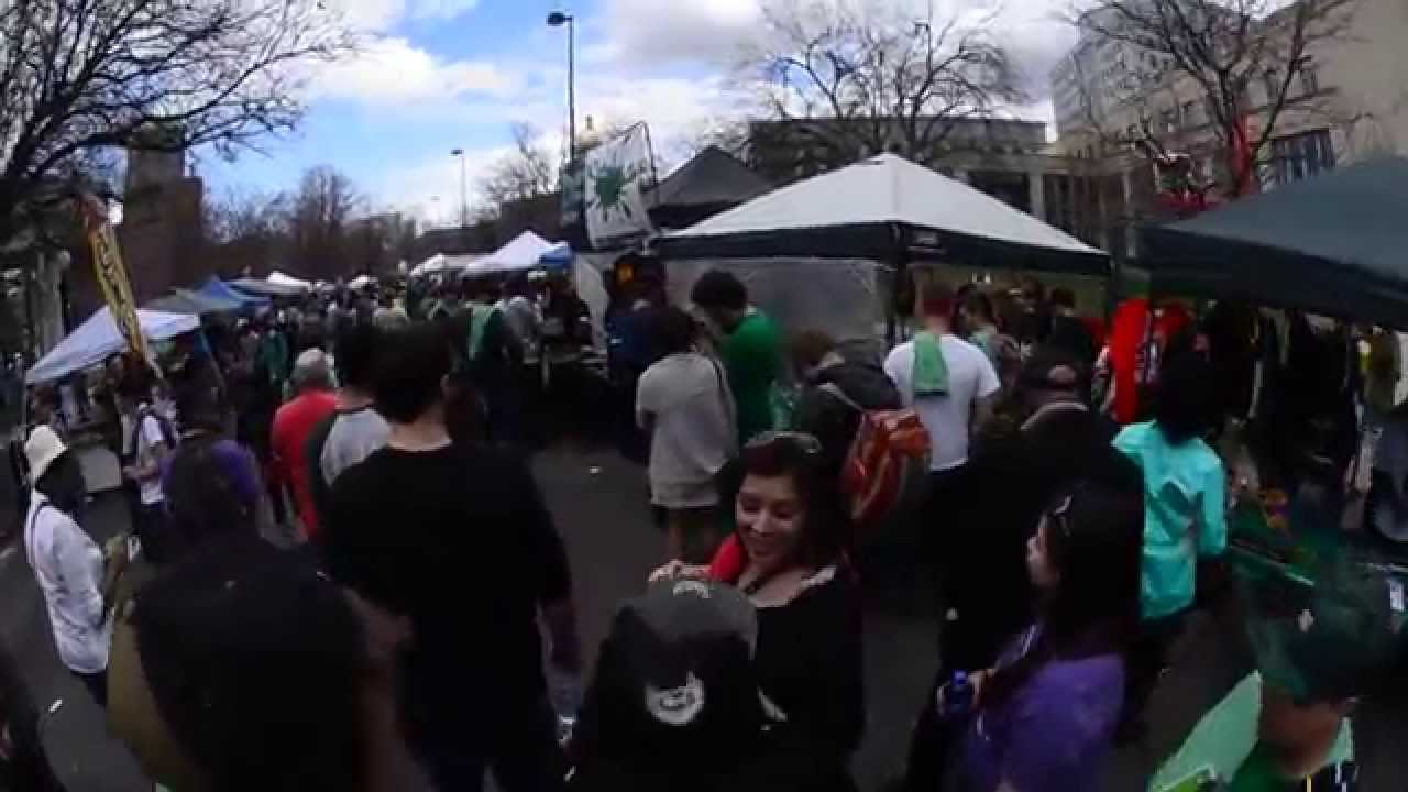 A walk through The Official 420 Rally Denver Marijuana Festival 2014