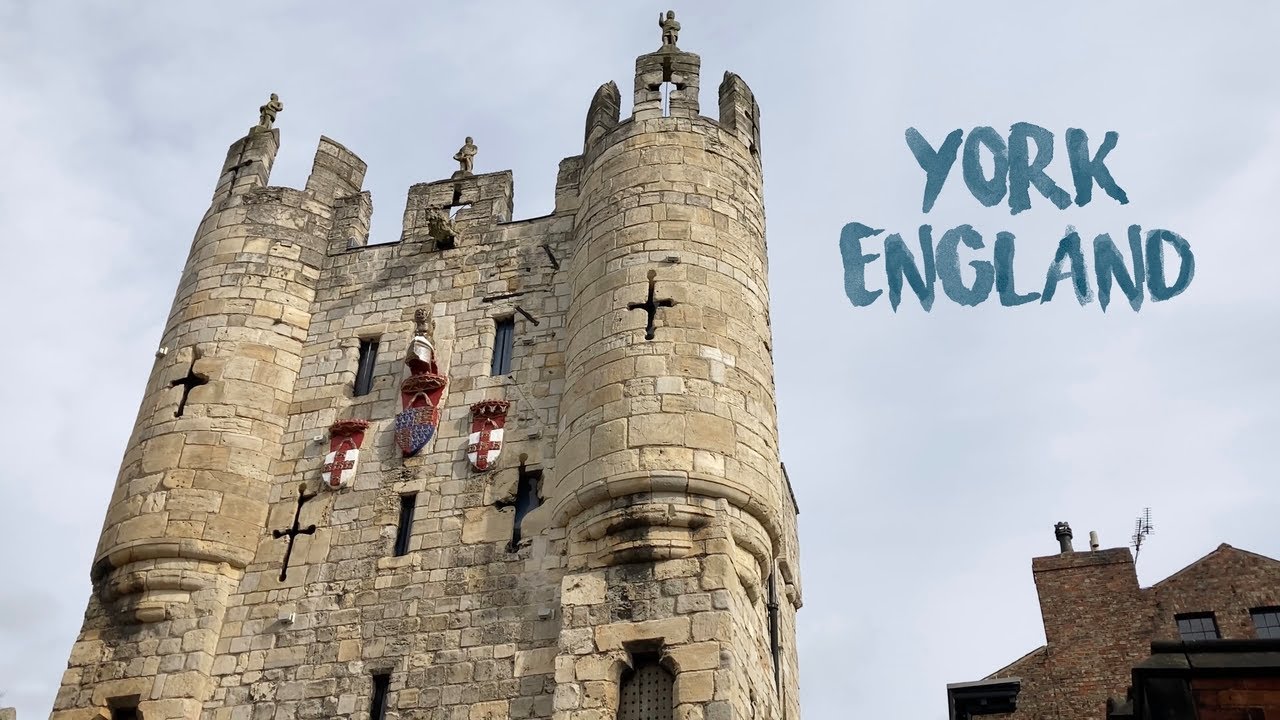 YORK Medieval. North Yorkshire, Inglaterra 4K.