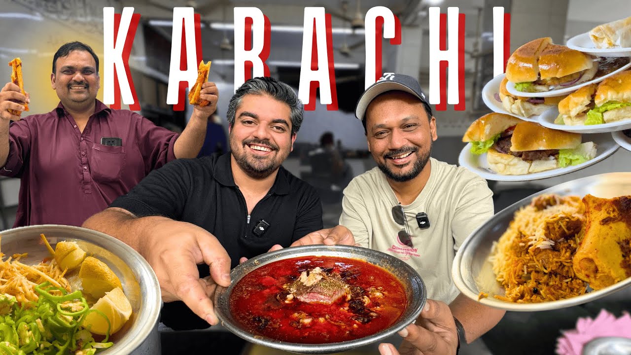 Karachi Food Series | @streetfoodpk Zia Bhai | Zahid Nihari | Ghousia Nalli Biryani And Much More