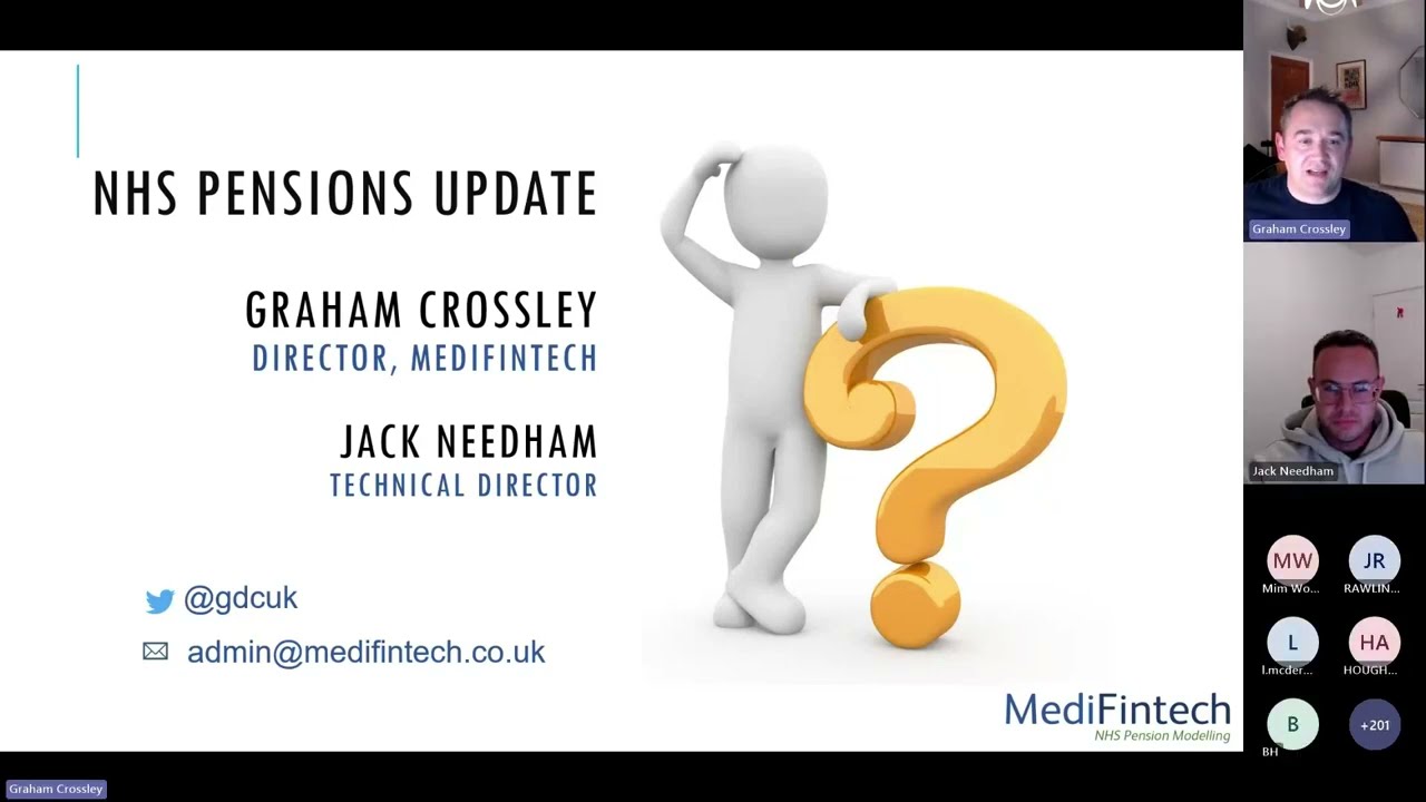 Medifintech NHS Pension Update Webinar 26102023
