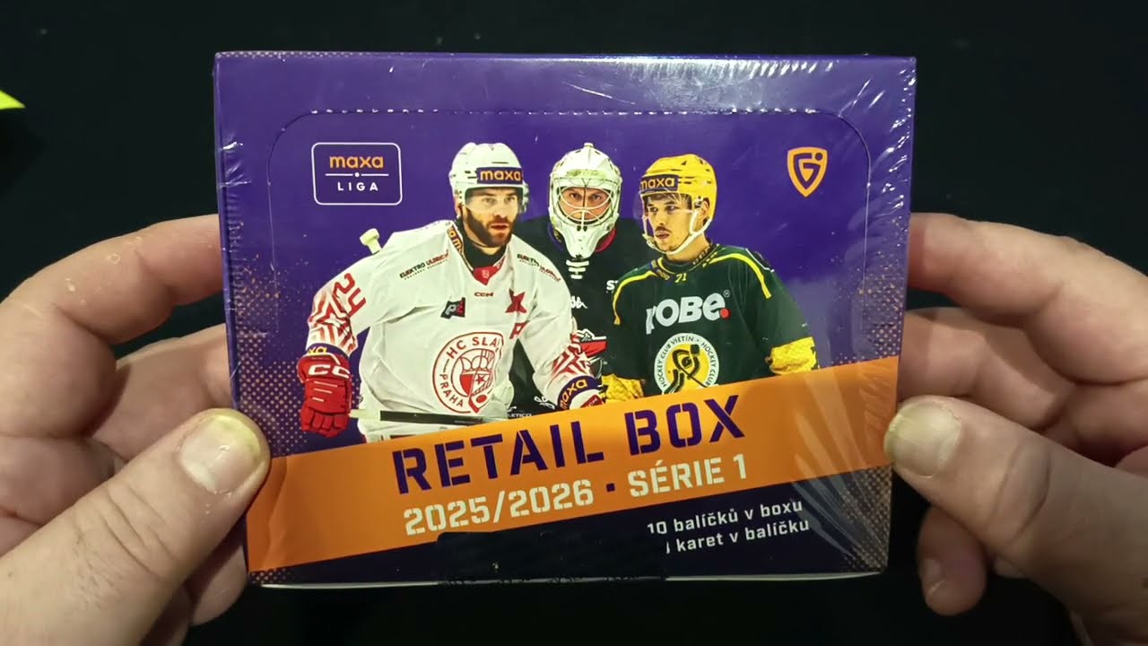 GOAL CARDS 2025/26 MAXA LIGA RETAIL BOX 🏒🏒👍