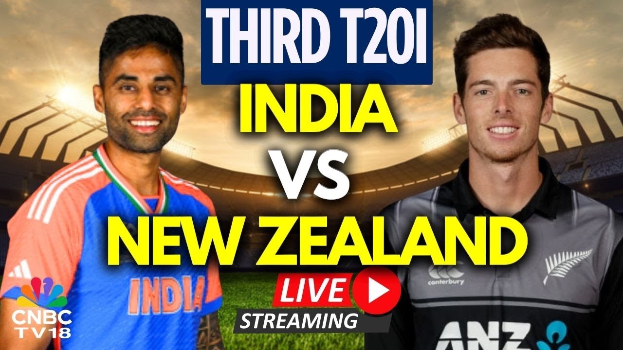 🔴IND VS NZ 3rd t20 Score | India vs New Zealand | Abhishek Sharma | Suryakumar Yadav | N18L