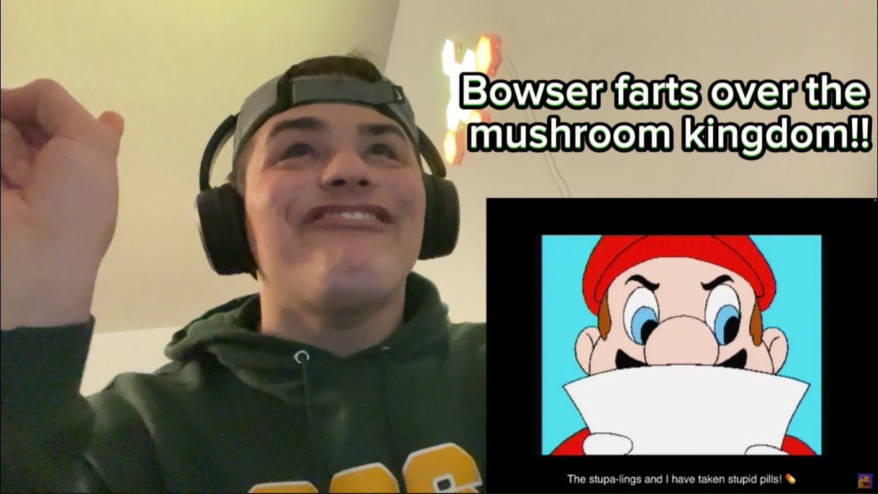 Bowser farts over the mushroom kingdom!!| [YTP] Hotel Mario but it’s more beta than usual (Reaction)