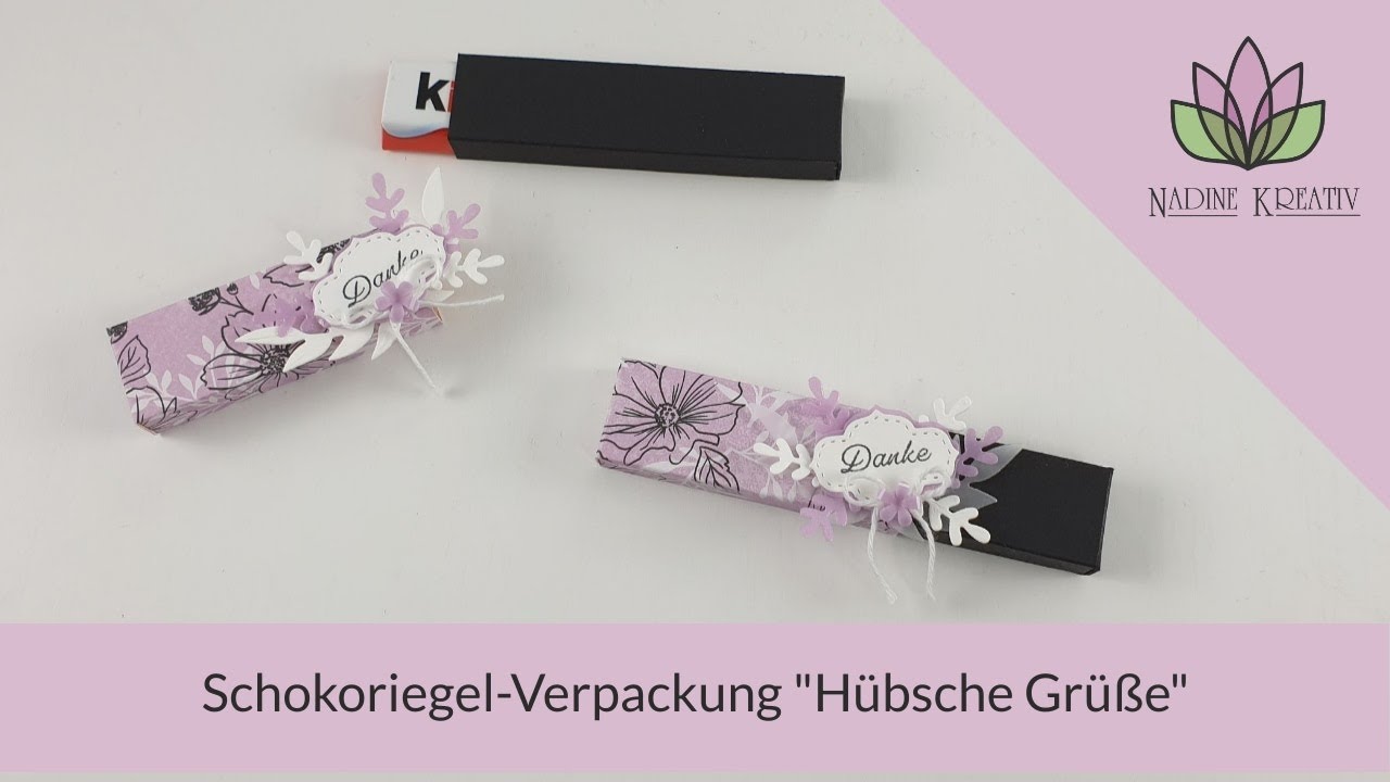 Anleitung Schokoriegel-Verpackung 