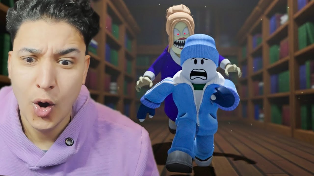 الهروب من مكتبة المدرسة الشريرة !!