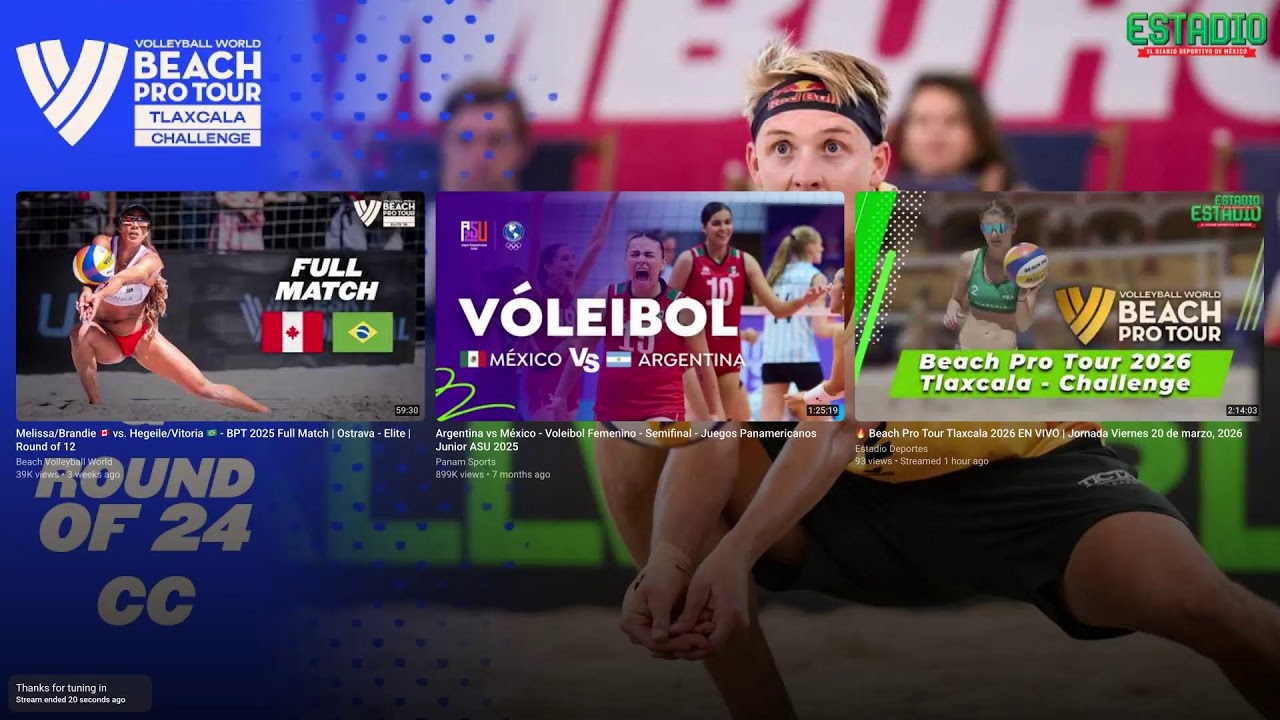 🔥 Beach Pro Tour Tlaxcala 2026 EN VIVO | Jornada Viernes 20 de marzo, 2026