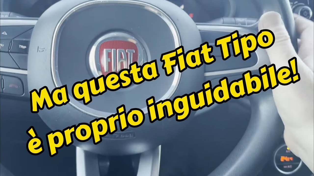 Fiat Tipo 2015 durezza al volante scattino nella guida 