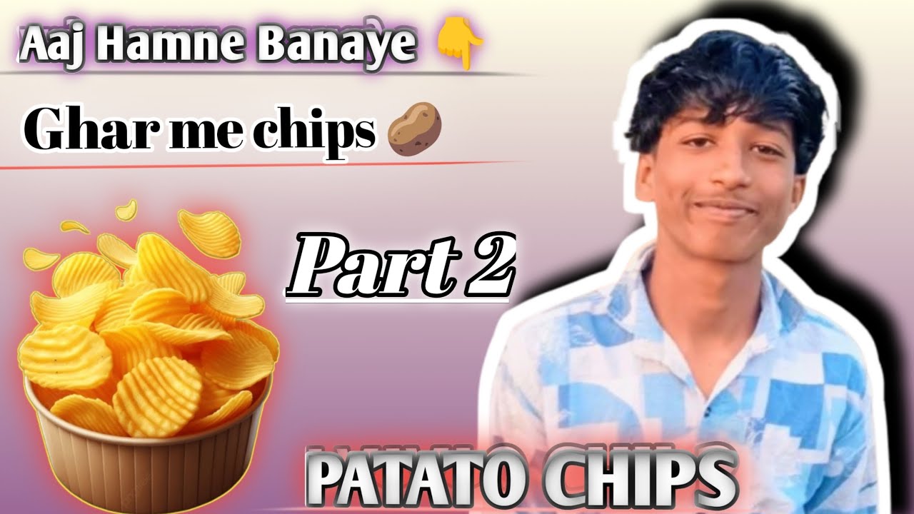 #Aaj To आलू ka chips banana popat ho gaya 🥴। 