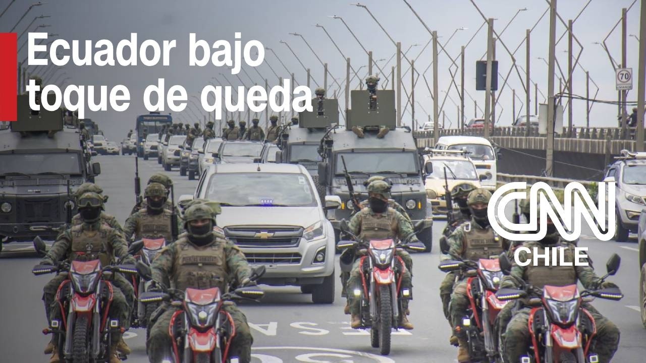 Gobierno de Ecuador decreta toque de queda nocturno por ola de violencia en el país