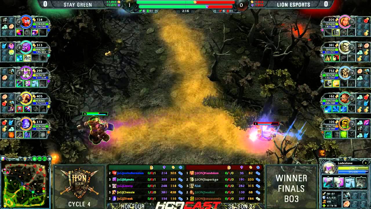 HoN Tour S2 Cycle 4 WB Finals - LION против sG, игра 1