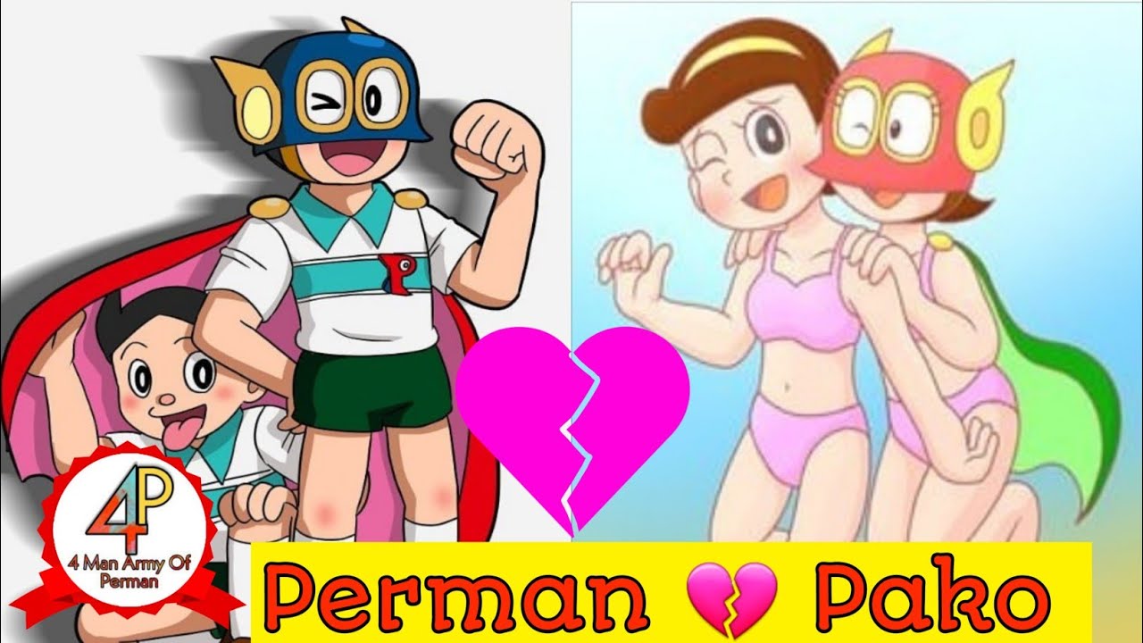 Perman 💔 Pako | perman fan made story in hindi | perman | perman love pako | 4man army of perman