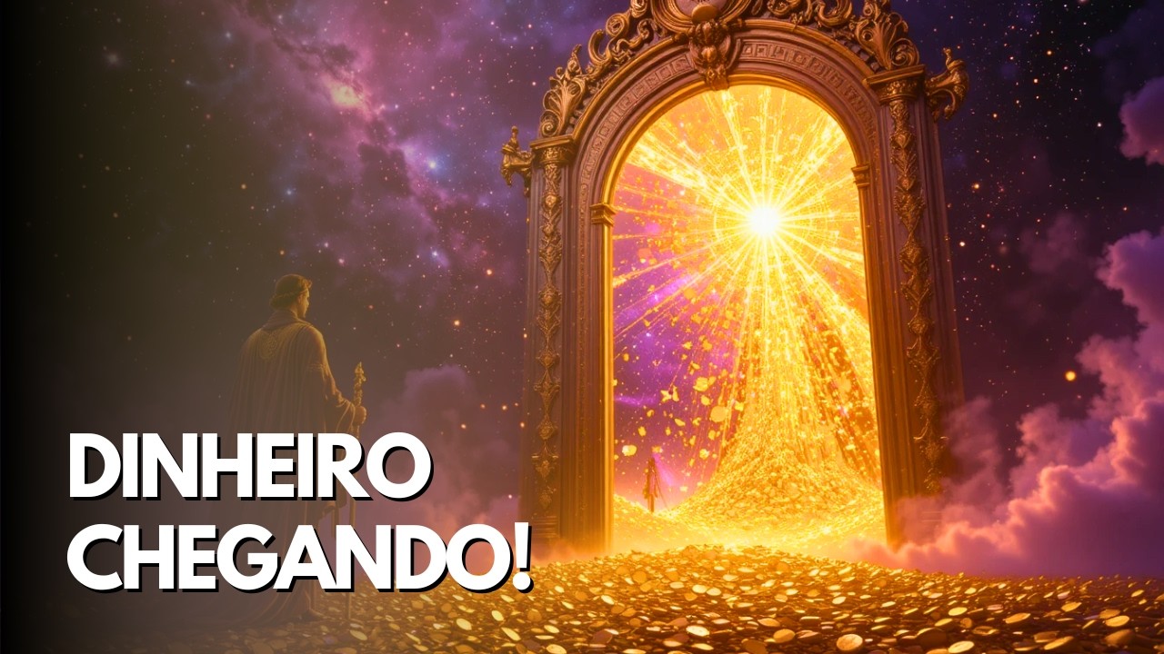 A PORTA DA ABUNDÂNCIA ABRIU: O Decreto de Saint Germain para Dinheiro Inesperado