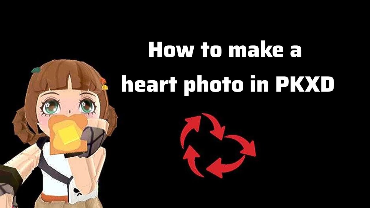 How to make a heart photo in PKXD ❤️ Pk xd photo ideas 2026