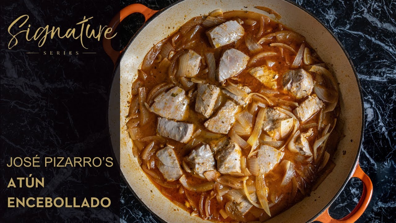 José Pizarro's Atún encebollado