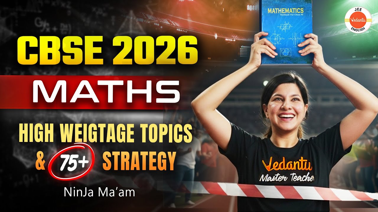 CBSE 2026 Maths Strategy🔥 | High Weightage Topics & Most repeated Qs | Namrata Ma'am