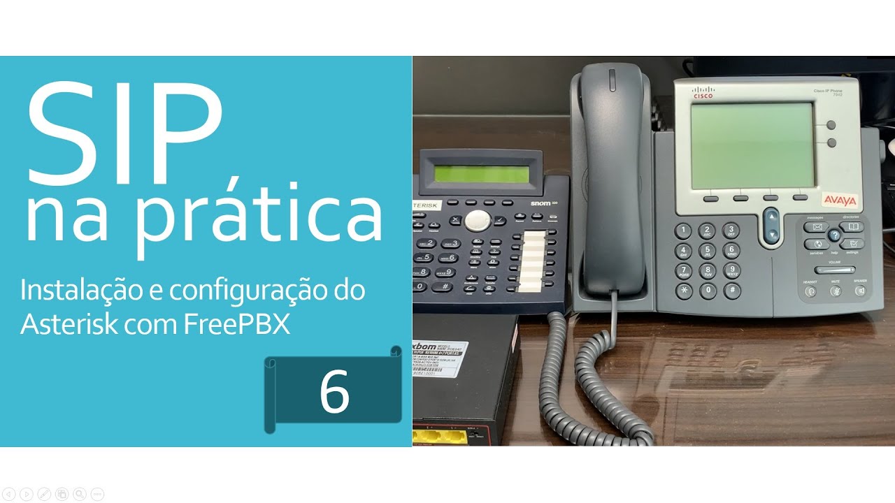 Curso SIP na prática - Aula 6 - Configuração do Hardphone e Softphone - Cisco - Snom - 3CX  Acrobits