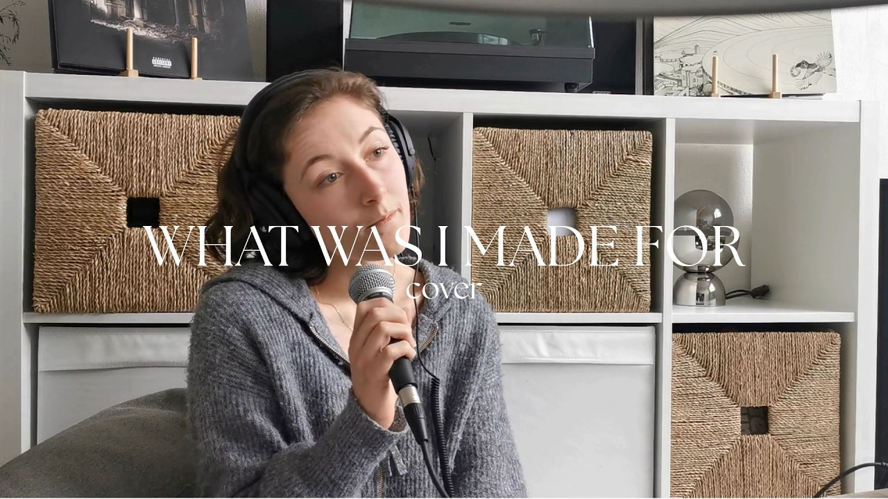what was i made for - billie eilish (cover)