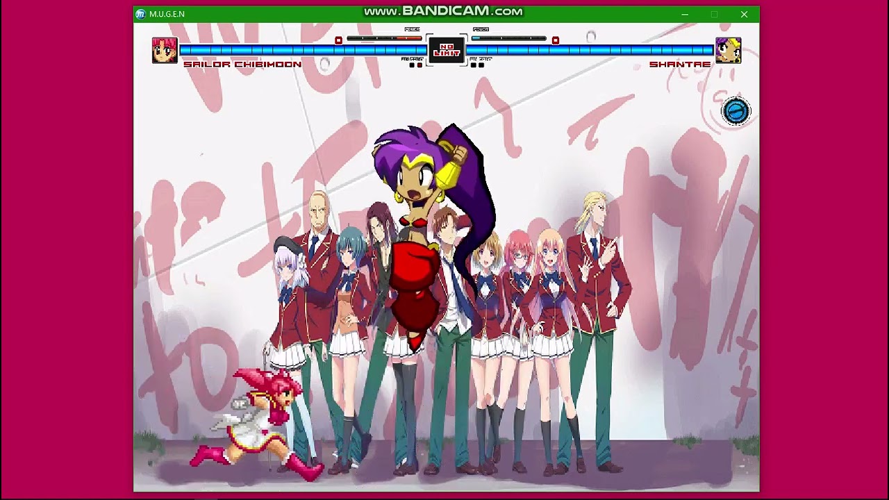 MUGEN REQUEST:Sailor Chibi moon vs Shantae|MUGEN ALL STARS 1.1B🪐