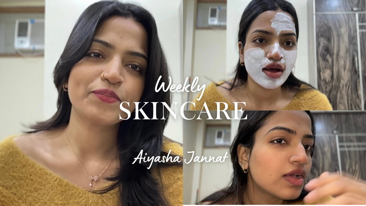 Ep~1: SELFCARE Sunday, my weekly glow up routine | skincare (at home)