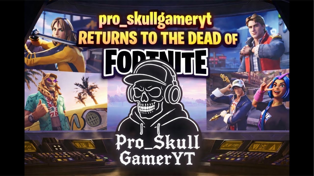 Pro_skullgamerYT is live!playing with viewers #fortnite it's good to be back lets get it chat :) woo
