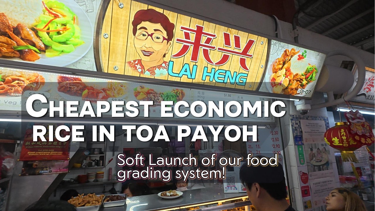 Cheapest and arguably, BEST Economical Rice in Toa Payoh | Lai Heng Economical Rice |