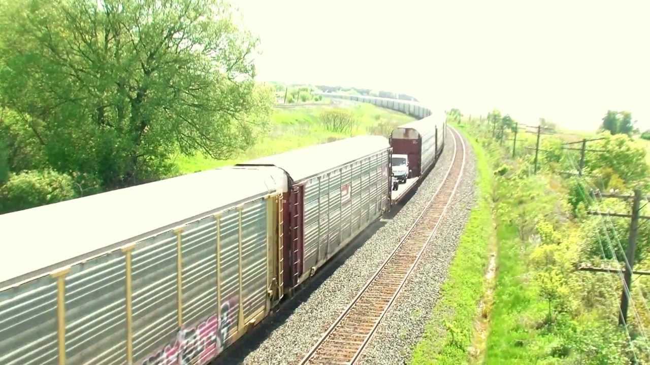 CN RAIL MILE 284 CLARKE (RARE BC RAIL DASH 8-40CMu ) !!!!!!