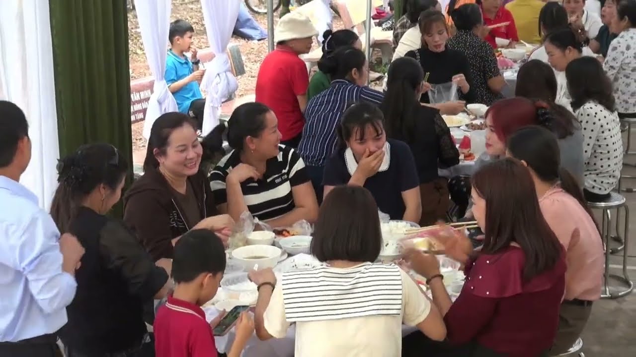 lễ thành hôn Lâm Phương + Huy Hoàng - Thôn Cống - kiên lao