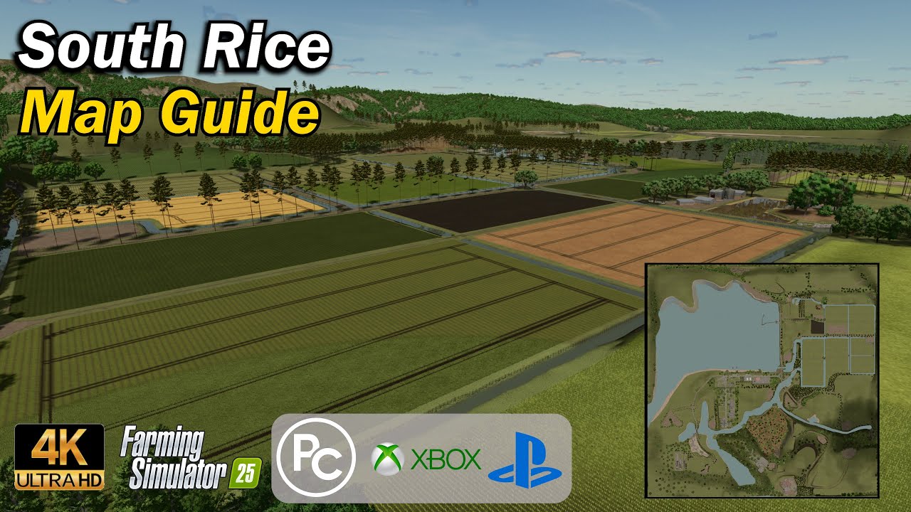 South Rice | Map Guide | Farming Simulator 25