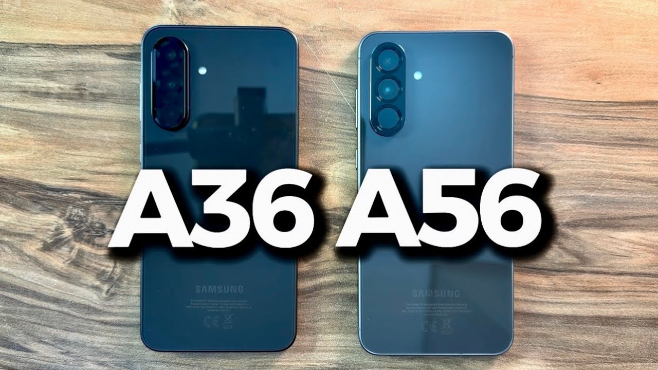 Samsung Galaxy A36 против Samsung Galaxy A56 / Одинаковая конфигурация