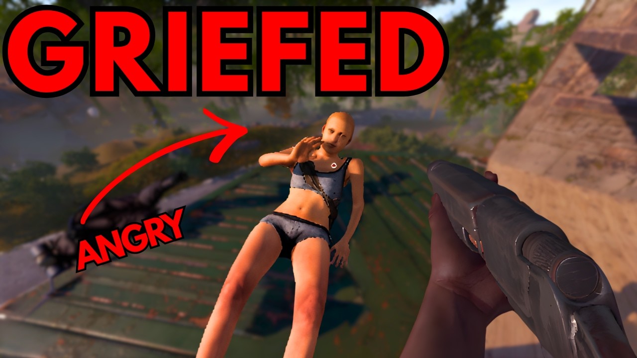 griefing the ANGRIEST DUO in RUST...