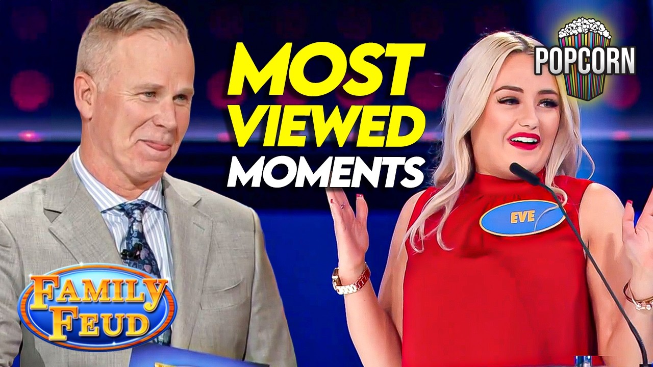 7 MOST VIEWED Moments On Family Feud! | Family Feud Canada