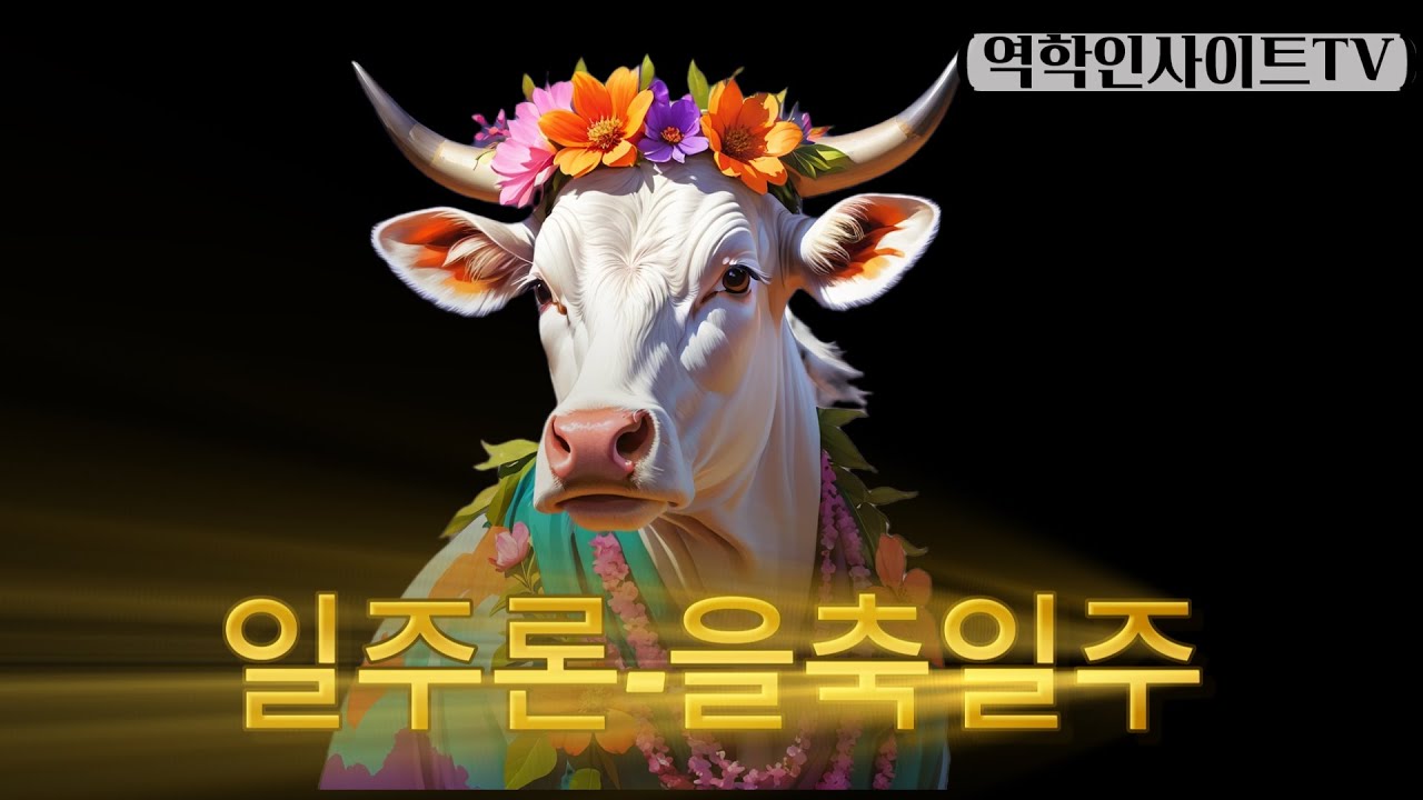 을주론- 을축일주 ( 고진감래의 사주 ) #꽃중년편관 #일주론#을축일주#사주#역학