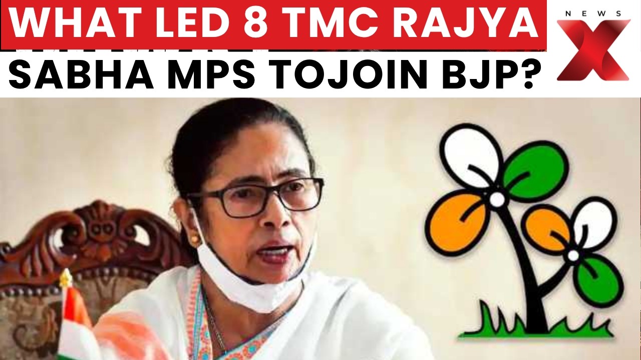 8 TMC Rajya Sabha MPs May Join BJP? Reports Spark Major Political Buzz | NewsX