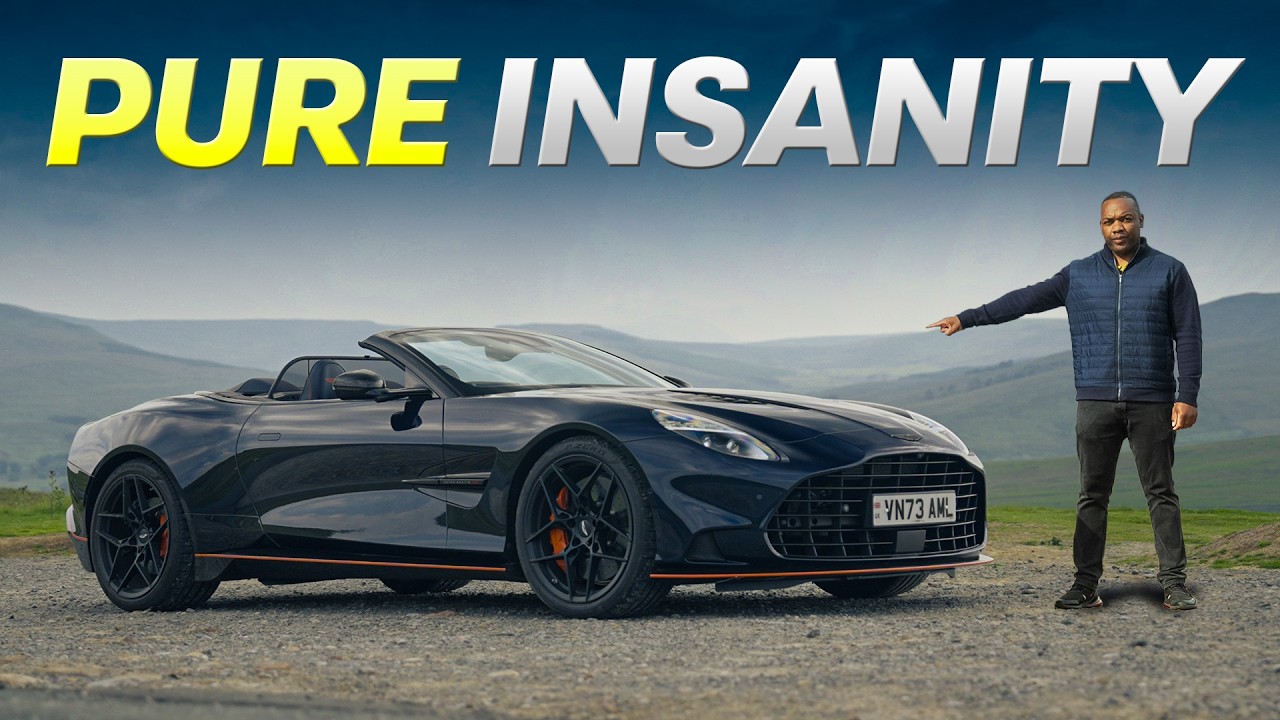 Autotrader | Aston Martin's £400,000 V12 Vanquish Volante Is Beautiful… but BRUTAL