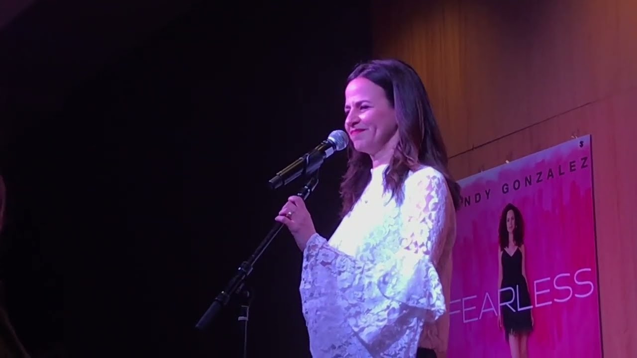 Mandy Gonzalez “Life is Sweet” at Fearless CD release at Barnes and Noble