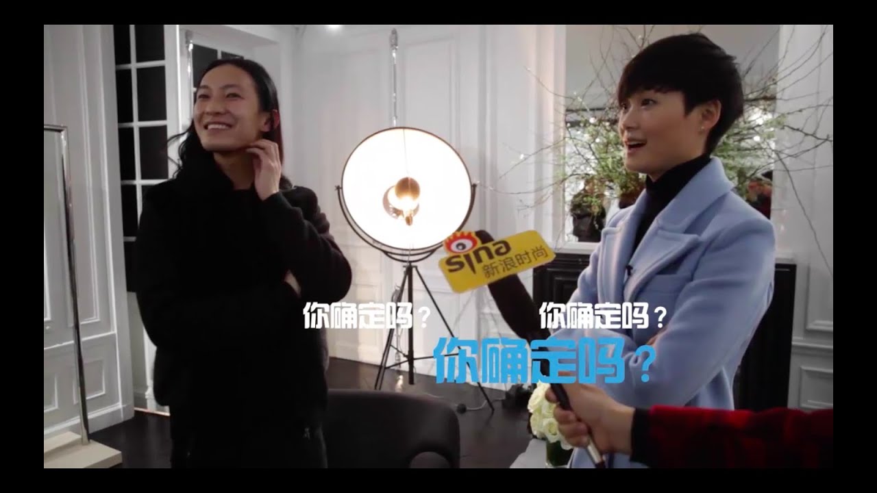 [HD]Li Yuchun x Alexander Wang-Date in Paris Fashion Week-李宇春巴黎&ldquo;约会&rdquo;王大仁
