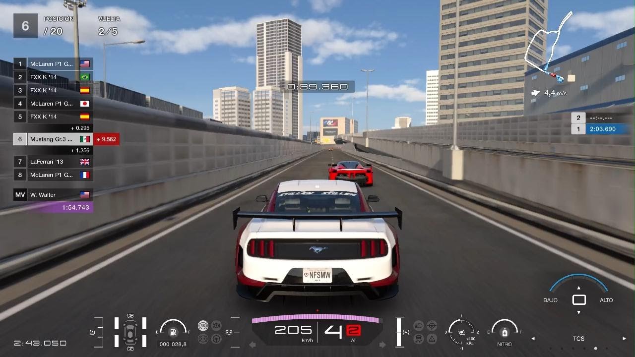 Gran Turismo 7 -  Mustang vs Autos deportivos