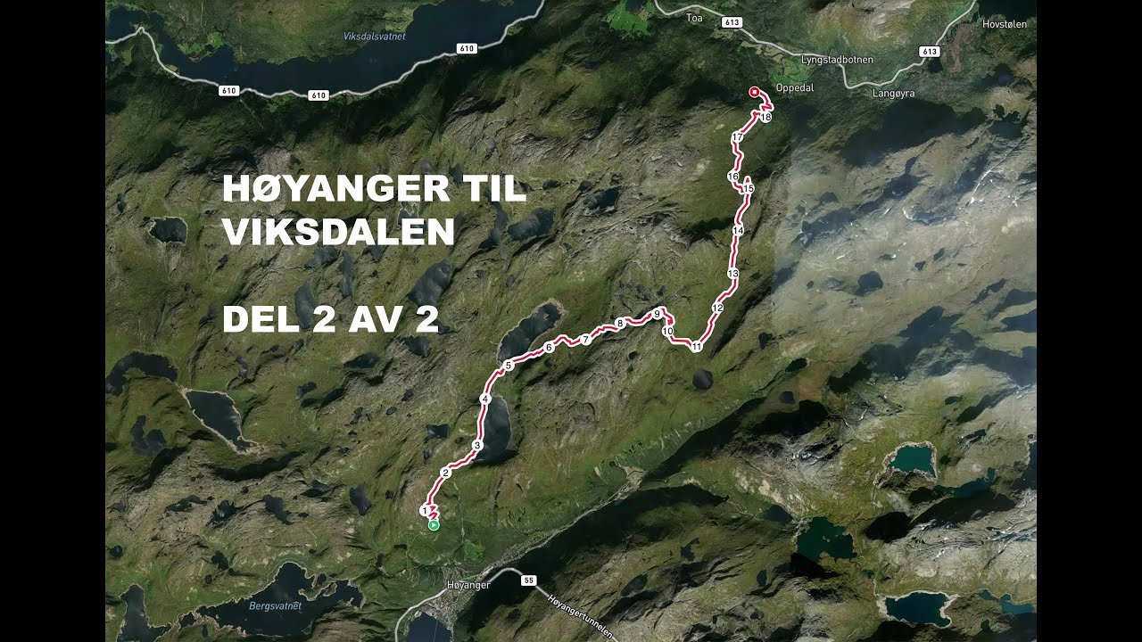 Høyanger til Viksdalen del 2