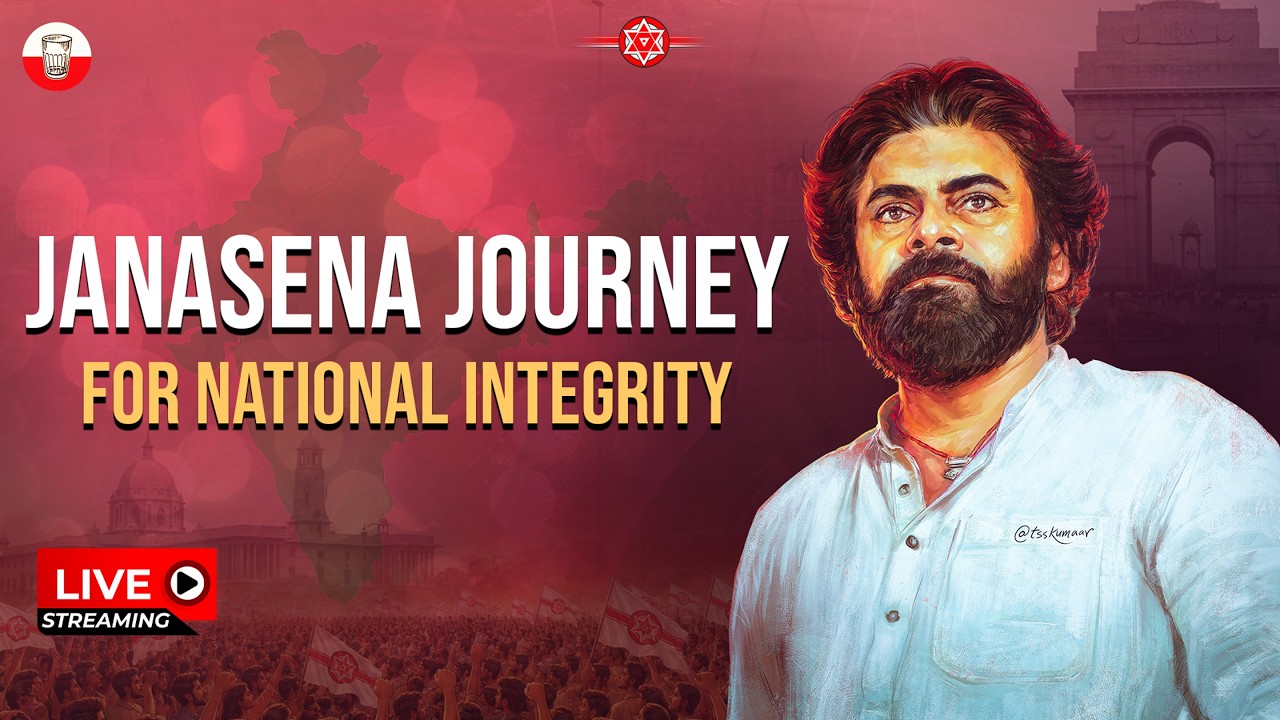 LIVE || Jana Sena Journey - For National Integrity || New Delhi