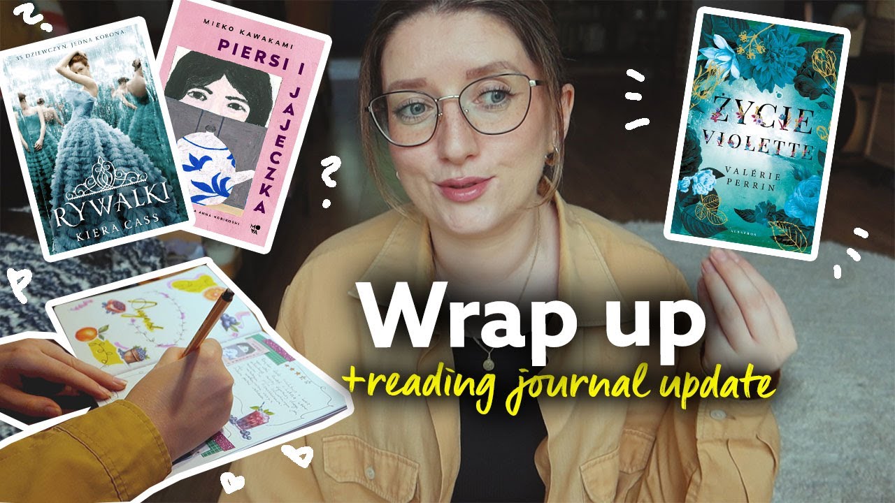 Monthly wrap up  📚 Uzupełniam Reading Journal + recenzje 💗