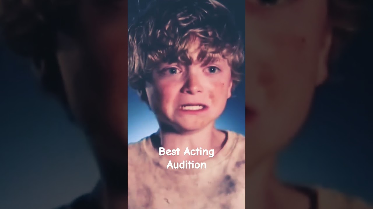 This kid nailed his audition  👏👏👏 #jawdropping #acting #kids #video #thriller #movie