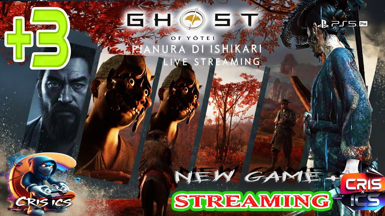 LIVE 💮  GHOST OF YOTEI COLLI DORATO L' ONI PS5 PRO