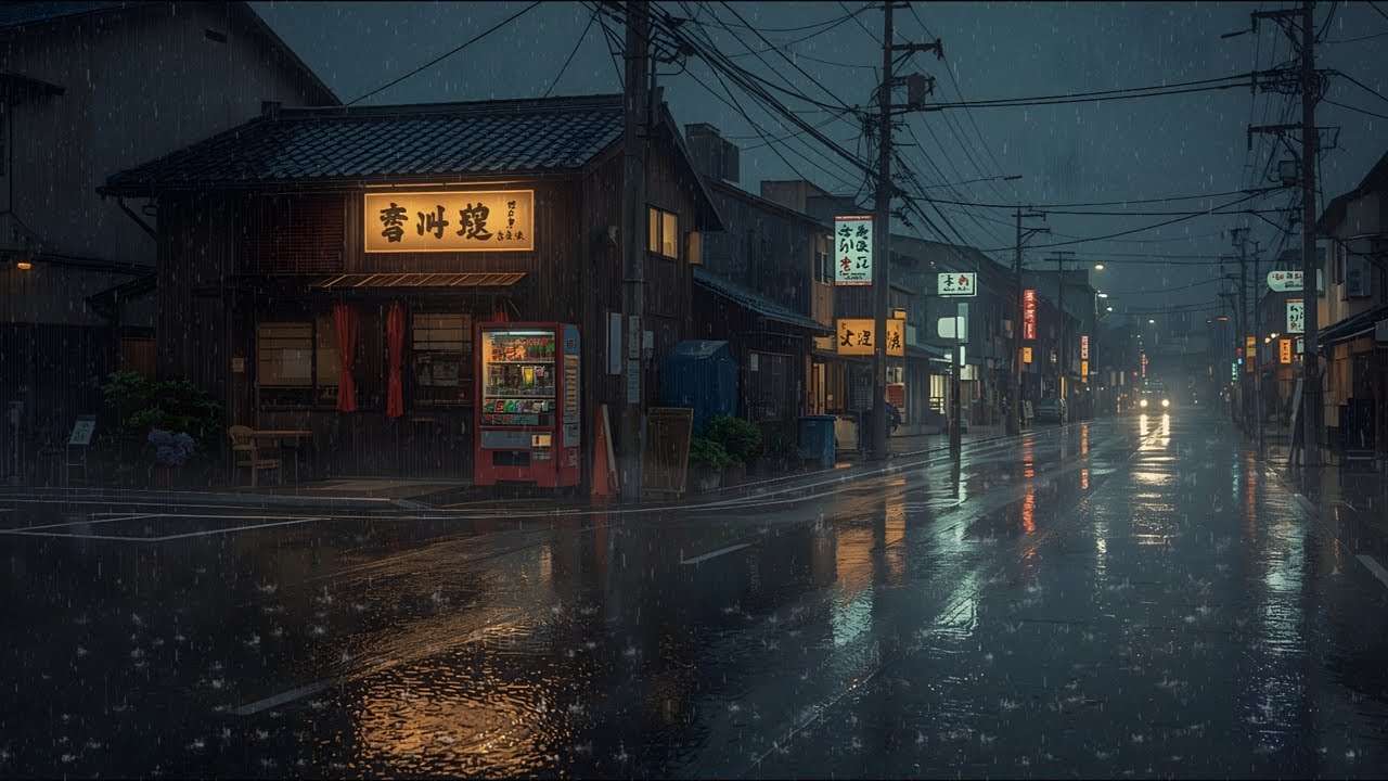 Rainy Night Lofi 🌧️ Chill Beats for Sleep, Study & Relax